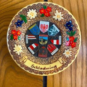 Vintage‎ Schladming Austria wall hanging